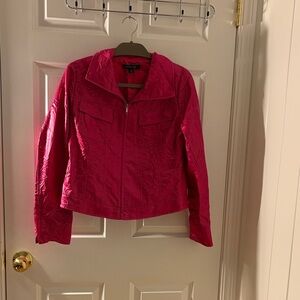 Lafayette 148 New York Women’s Pink Utility Jacket